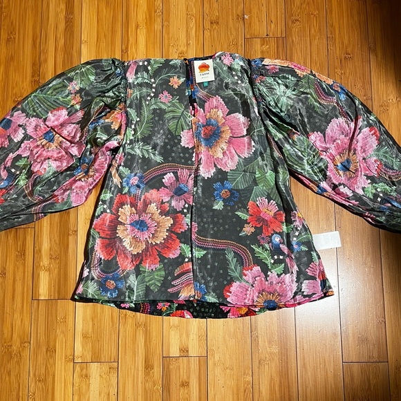 FARM Rio Multicolor Floral Blouse - Picture 8 of 16